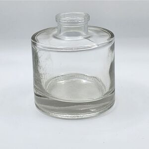 Vintage Glass Ink Bottle Apothecary Clear